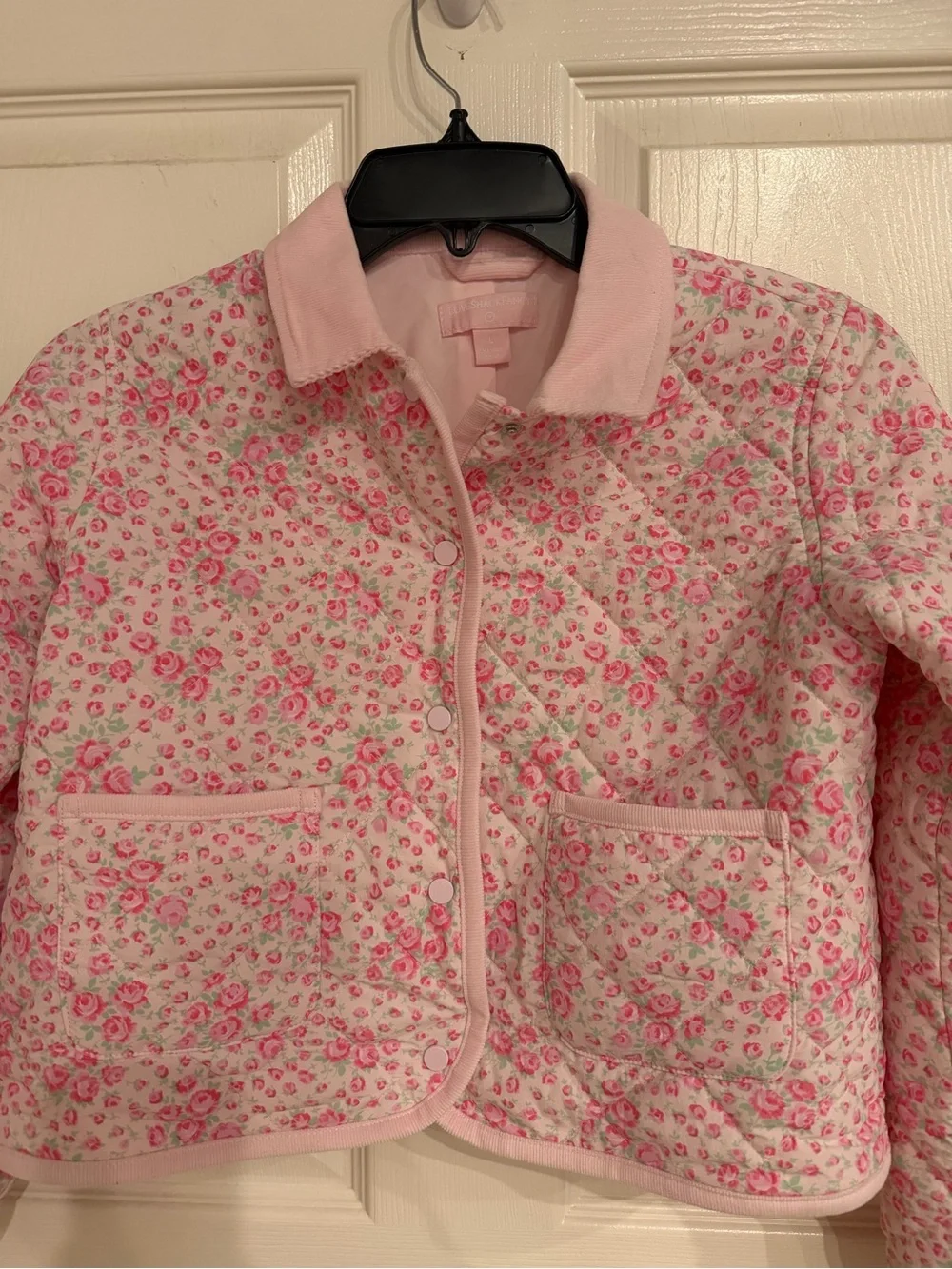 New LoveShackFancy x Target Rose Charlotte Roseheart Quilted Barn Jacket  Size L